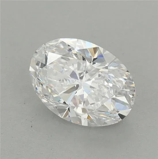 0.75ct Oval Lab Grown Diamond (Colour D, Clarity VVS2, IGI Certified)