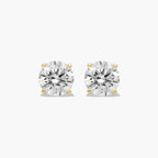 Studs Or 14KT Diamant 2.00 ctw
