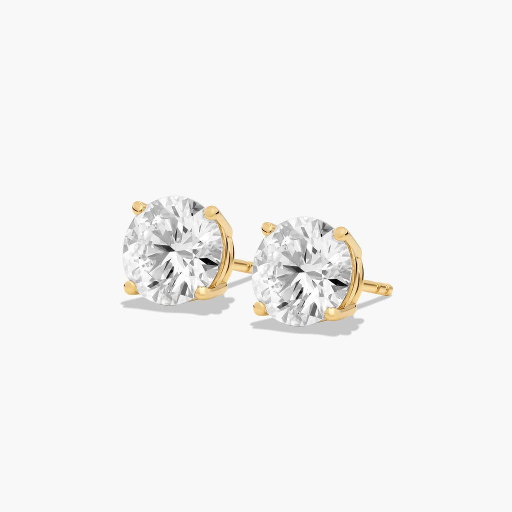 Studs Or 14KT Diamant 2.00 ctw