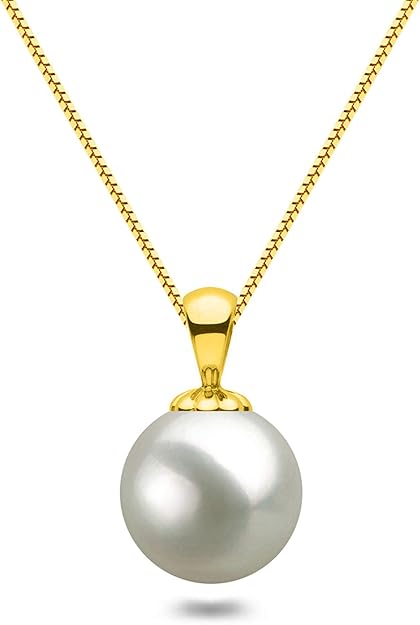 Collier Solitaire - Perle 8mm