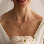 Collier Solitaire - Perle 8mm