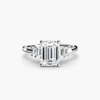 Baguette Accent Solitaire