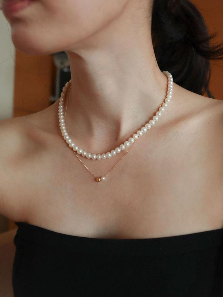 Collier de Perles 6mm